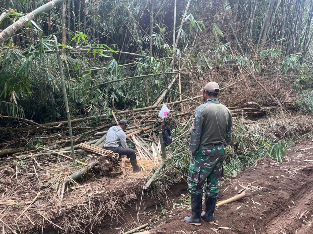 Infrastruktur TMMD Dorong Produktivitas Petani Bambu di Desa Sekardadi Infrastruktur TMMD Dorong Produktivitas Petani Bambu di Desa Sekardadi