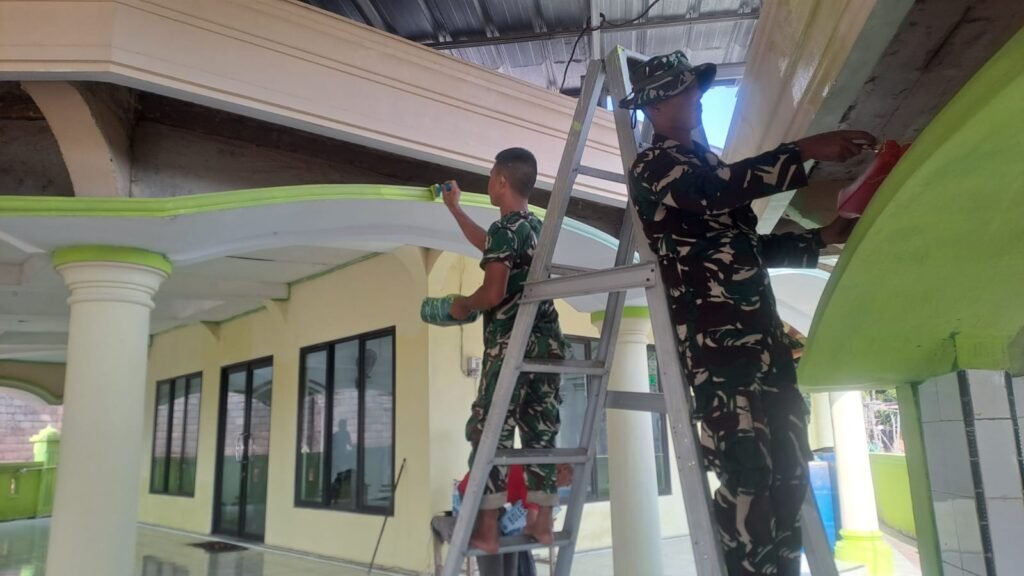 Warga Desa Deniang Apresiasi Sentuhan TMMD 129 pada Masjid dan Gereja Warga Desa Deniang Apresiasi Sentuhan TMMD 129 pada Masjid dan Gereja