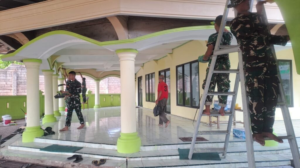 TMMD 129 Kodim 0413/Bangka Perkuat Toleransi Lewat Pembenahan Dua Rumah Ibadah TMMD 129 Kodim 0413/Bangka Perkuat Toleransi Lewat Pembenahan Dua Rumah Ibadah