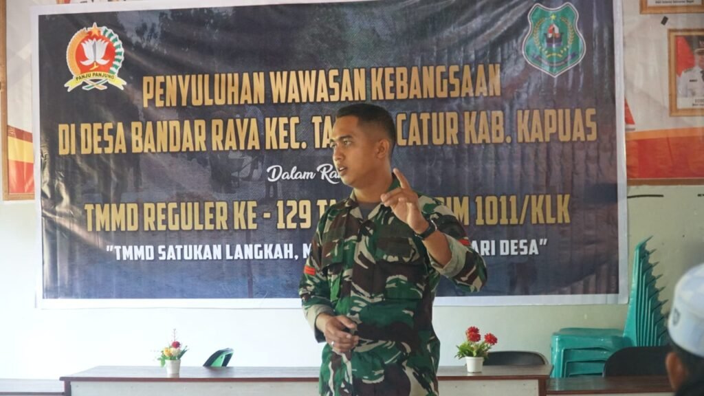 Penyuluhan Wawasan Kebangsaan untuk Mendorong Pemuda Berkontribusi di Desa