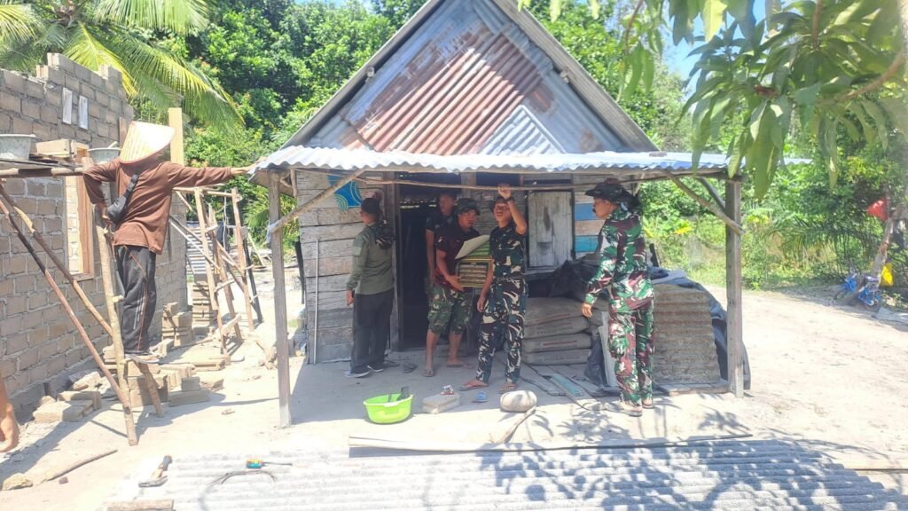 Rumah Pak Ardiansyah Mulai Dibongkar, Harapan Baru Hadir Lewat Program RTLH TMMD Ke-129