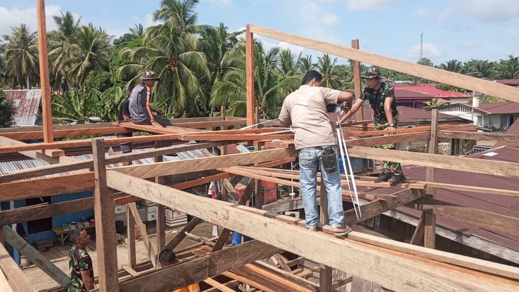 Pernah Diterjang Longsor, Rumah Pak Hamsah Kini Bangkit Berkat Program RTLH TMMD Kodim 0911/Nunukan