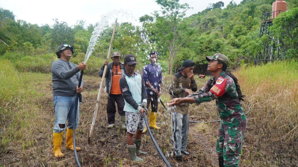 Manunggal Air Bersih Jadi Prioritas Utama TMMD Ke-129 Kodim 1311/Morowali