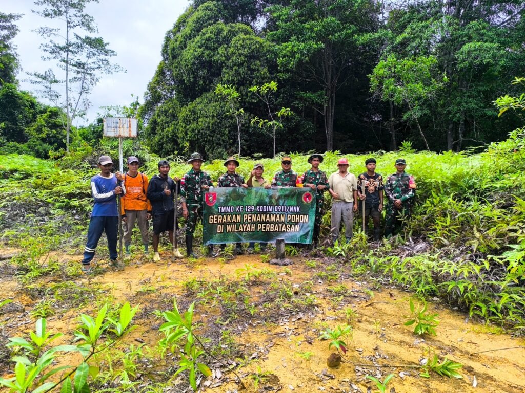Kemanunggalan TNI dan Rakyat Tercermin di HUT ke-81 RI di Sebatik Barat