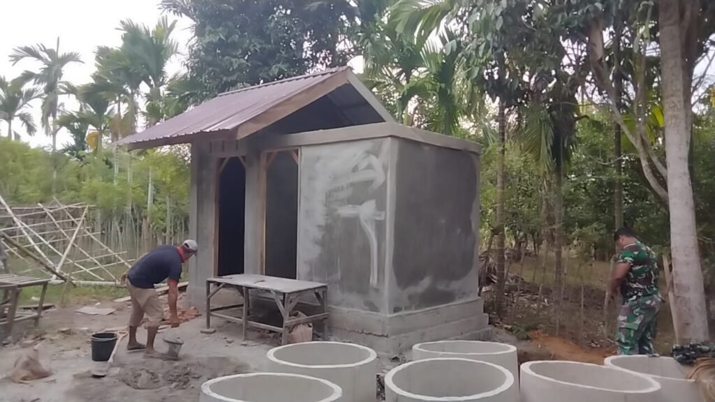 Pembangunan MCK TMMD Ke-129 Kodim 0102/Pidie Capai 65 Persen, Hadirkan Sanitasi Layak bagi Masyarakat Pembangunan MCK TMMD Ke-129 Kodim 0102/Pidie Capai 65 Persen, Hadirkan Sanitasi Layak bagi Masyarakat