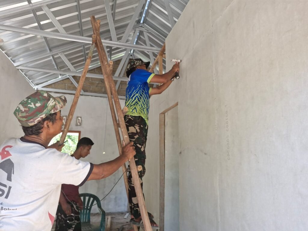 Progres RTLH Bapak Ardiansyah Terus Dikebut, Pemasangan Sekat Kamar Rampung Progres RTLH Bapak Ardiansyah Terus Dikebut, Pemasangan Sekat Kamar Rampung