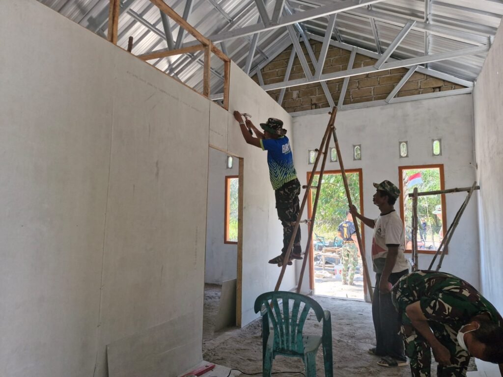 Sekat Kamar Terpasang, Rumah RTLH Pak Ardiansyah Kian Nyaman dan Privat Sekat Kamar Terpasang, Rumah RTLH Pak Ardiansyah Kian Nyaman dan Privat