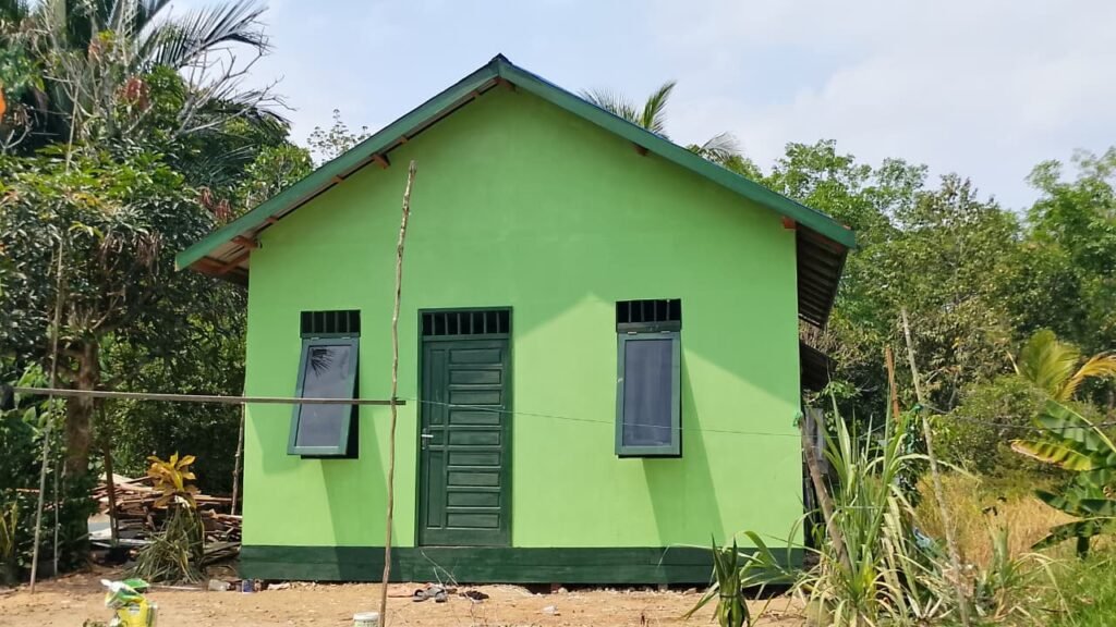 Rumah Lebih Layak, Harapan Baru Warga Desa Bandar Raya dari Program TMMD