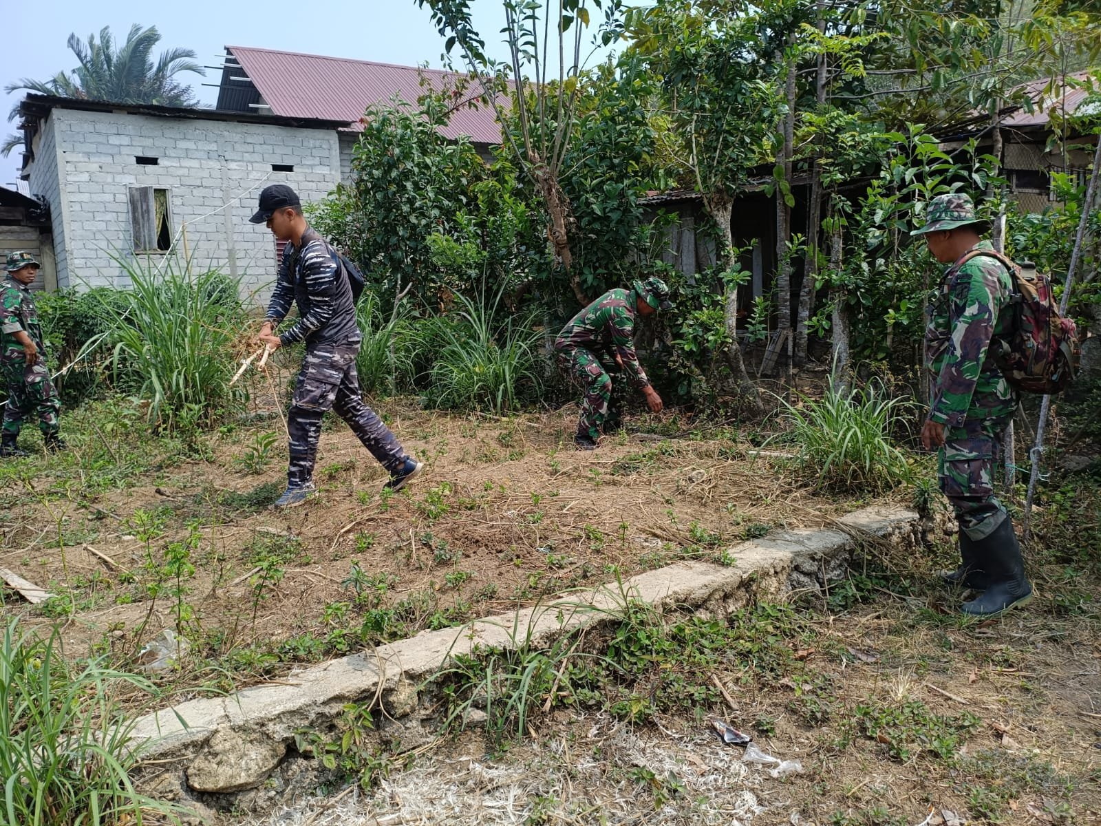 Awal Pembangunan Sumur Bor TMMD di Pamona Dapat Dukungan Penuh TNI