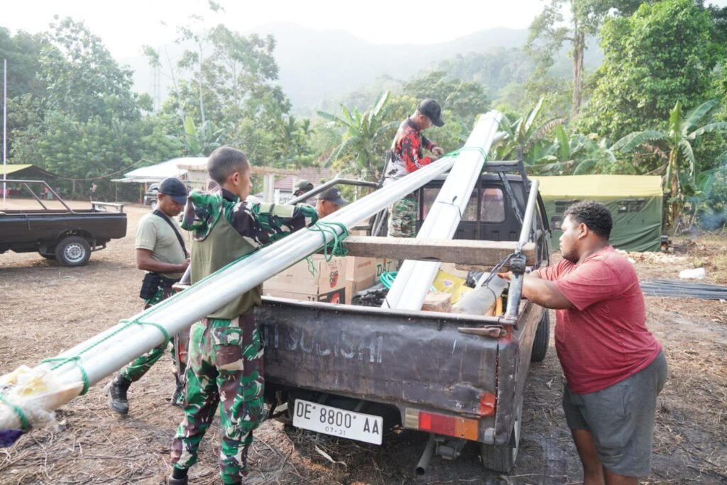 Kesiapan Material Jadi Prioritas Utama Satgas TMMD di Ambon
