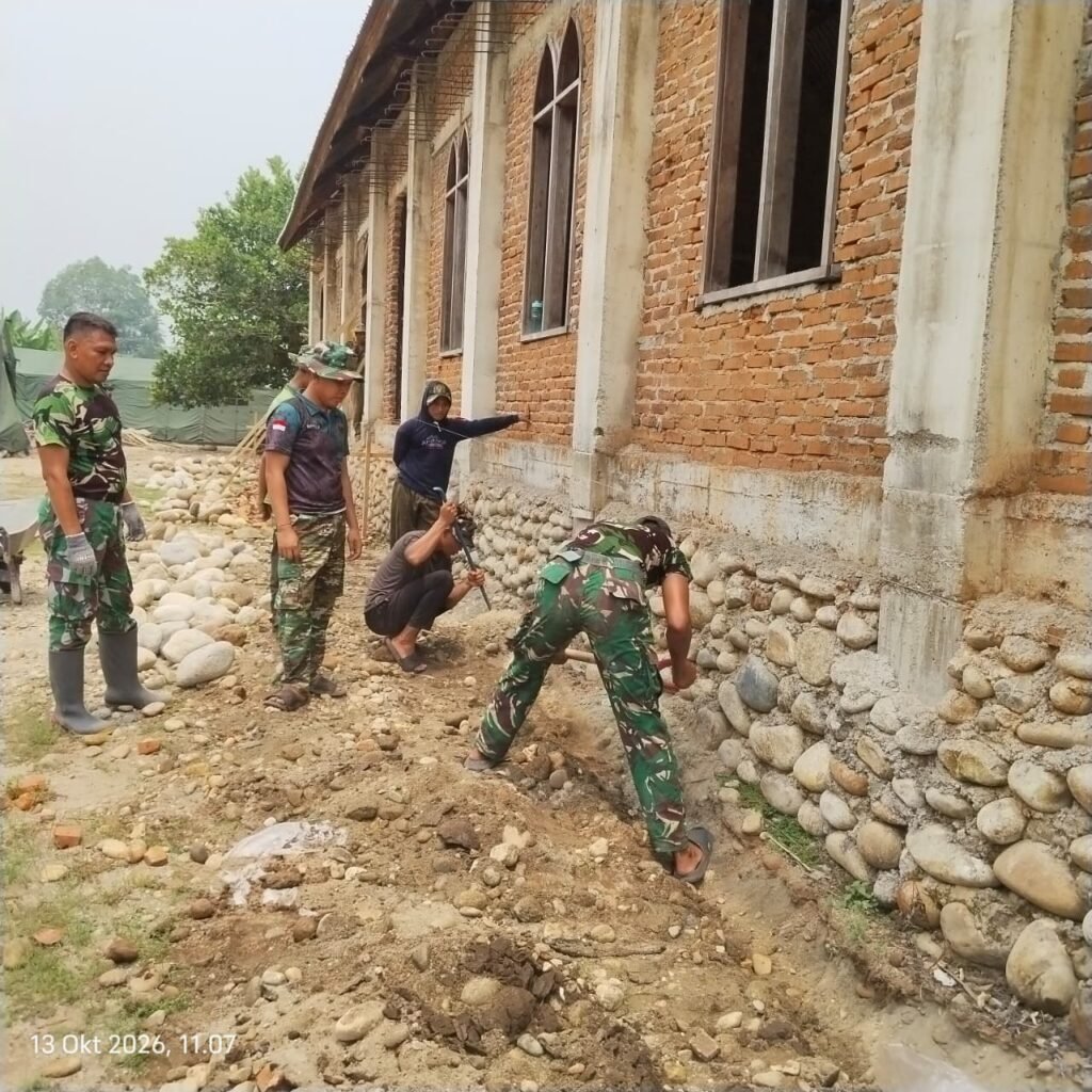 Melalui TMMD, TNI Dukung Pembangunan Infrastruktur untuk Kemajuan Nabire