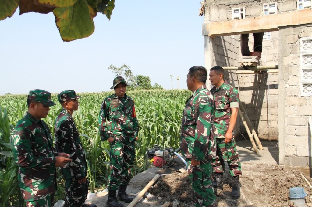 TMMD ke-130 Hadirkan Irigasi Pompa untuk Perkuat Ketahanan Air Pertanian Petani TMMD ke-130 Hadirkan Irigasi Pompa untuk Perkuat Ketahanan Air Pertanian Petani