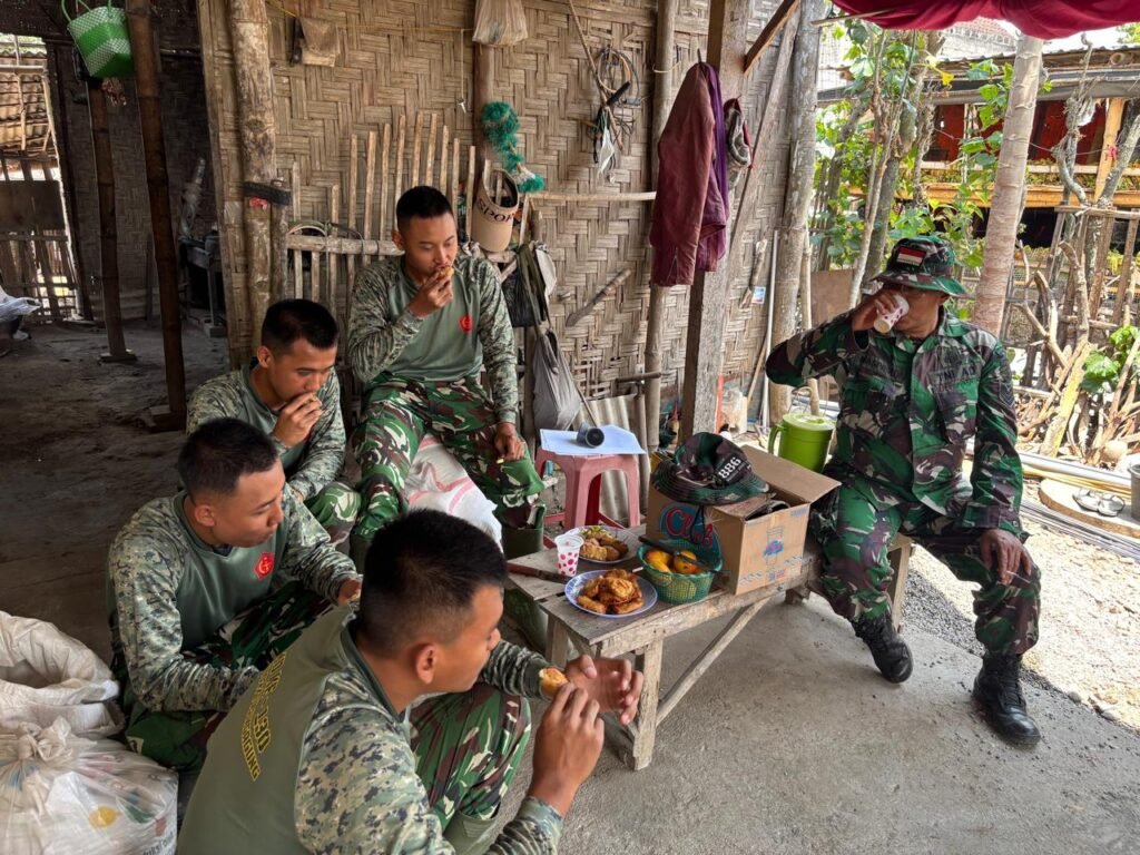 Hidangan Sehari-hari Membangun Kehangatan Hubungan antara Warga dan Prajurit TMMD