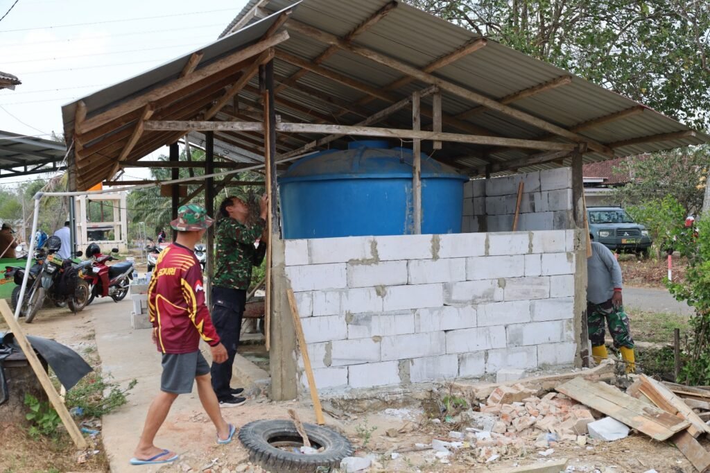 Pembangunan Tempat Wudhu Mushola Istiqomah Tunjukkan Kemajuan Signifikan di Tanah Laut