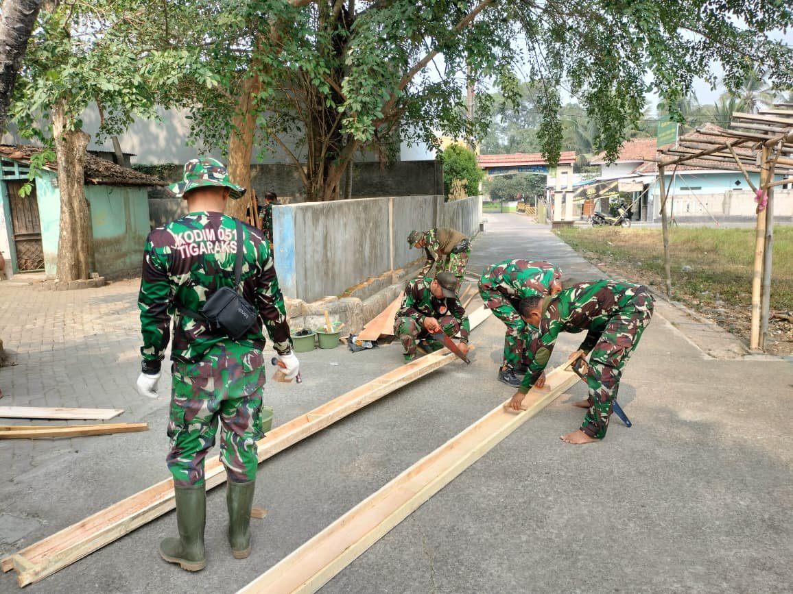 Satgas TMMD ke-130 Ciptakan Kualitas Konstruksi Lewat Kerja Sama dan Ketelitian