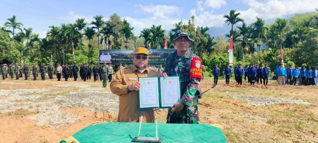 Program TMMD Ke-130 Diresmikan, TNI Dan Masyarakat Bersatu Membangun Pedesaan Program TMMD Ke-130 Diresmikan, TNI Dan Masyarakat Bersatu Membangun Pedesaan