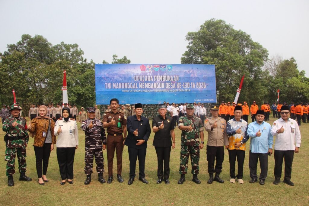 Dukungan Kuat Warga Kandang Limun dalam TMMD ke-130 Dukungan Kuat Warga Kandang Limun dalam TMMD ke-130