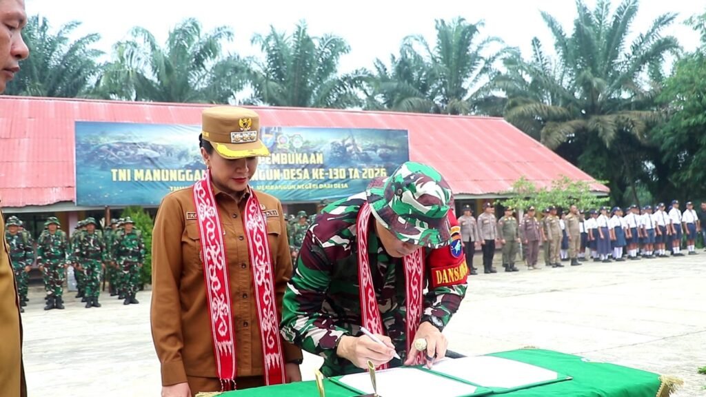 TMMD ke-130 Dorong Pembangunan Berkelanjutan di Desa Amboyo Selatan