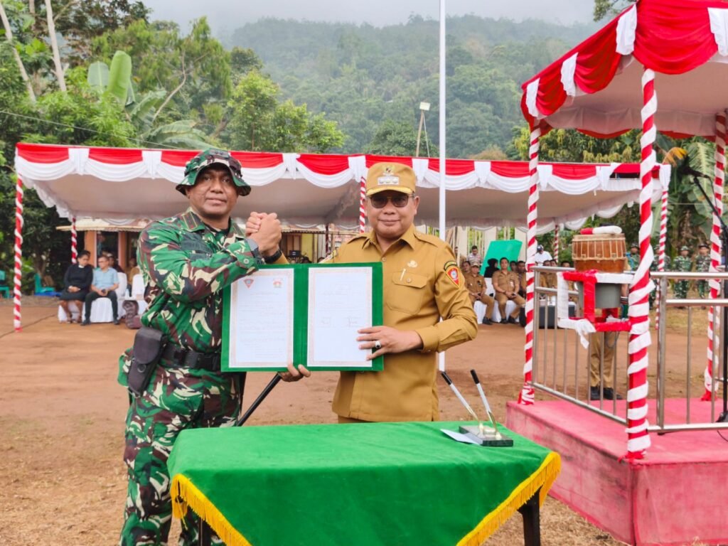 TMMD ke-130: TNI dan Pemkot Ambon Bersama Mewujudkan Pembangunan Berkelanjutan
