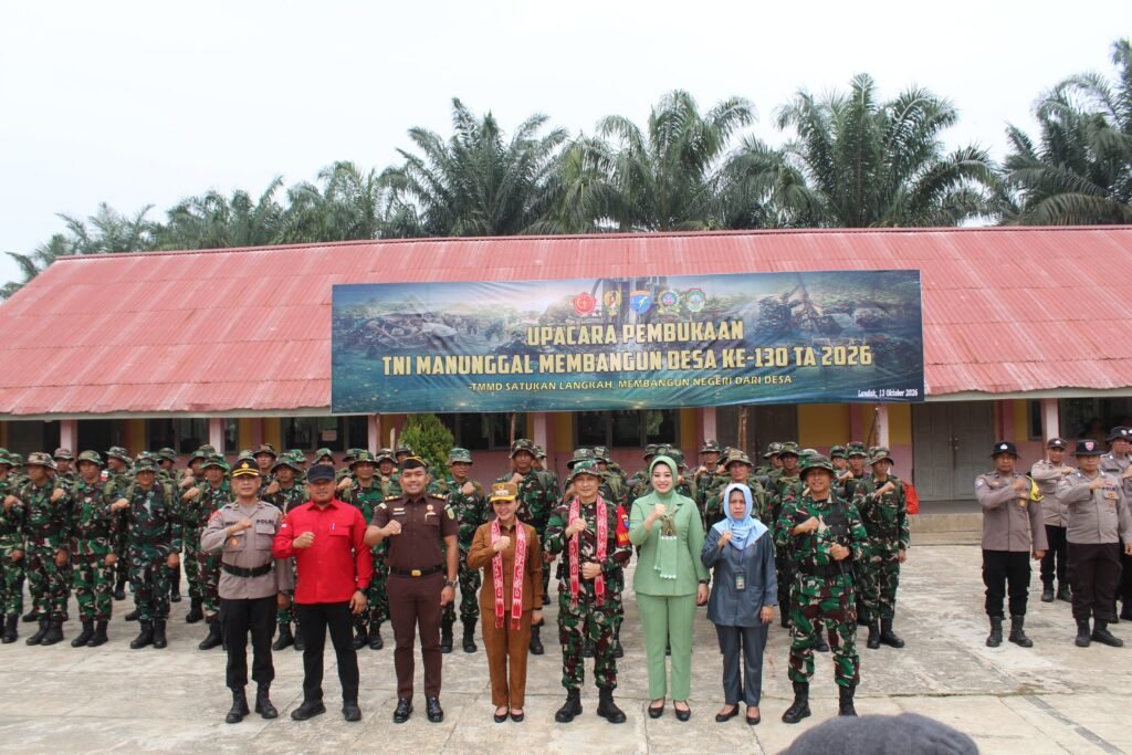 TMMD ke-130: Wujudkan Pembangunan Desa Melalui Kerjasama TNI dan Masyarakat