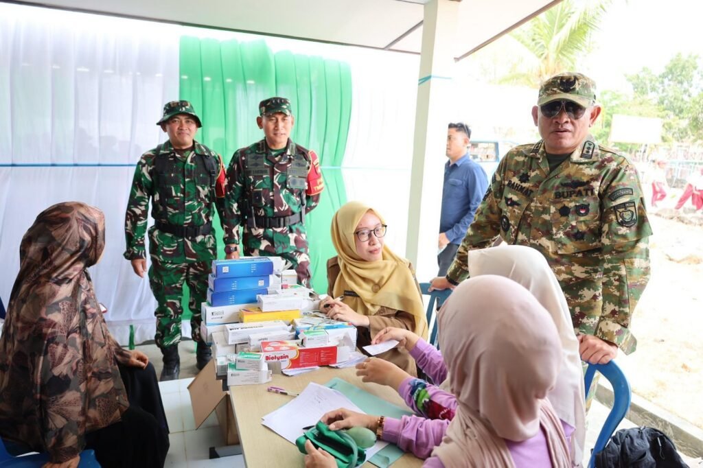TMMD ke-130 di Tanah Laut: Inisiatif TNI Perkuat Komunitas Melalui Bazar