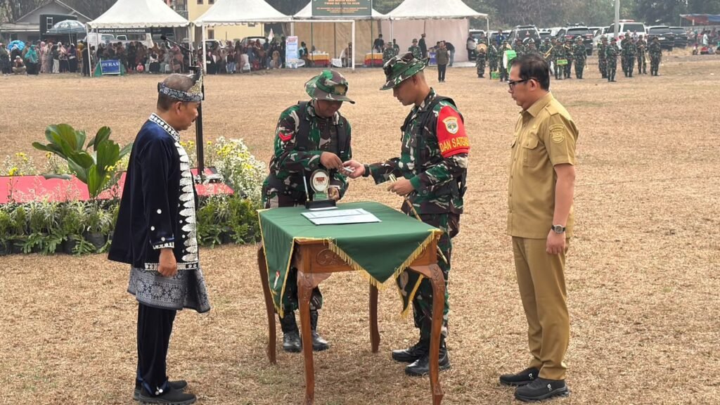 Mulai TMMD ke-130, Kodim 0510/Tigaraksa Tandatangani Kesepakatan Pembangunan
