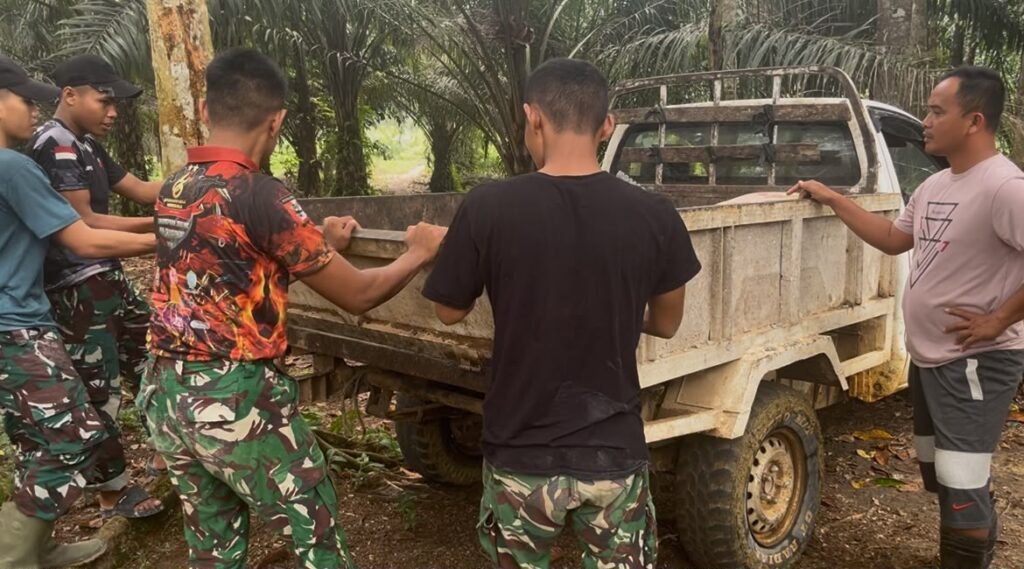 Prajurit TMMD Bersinergi untuk Mempercepat Pembangunan Demi Kesejahteraan Masyarakat